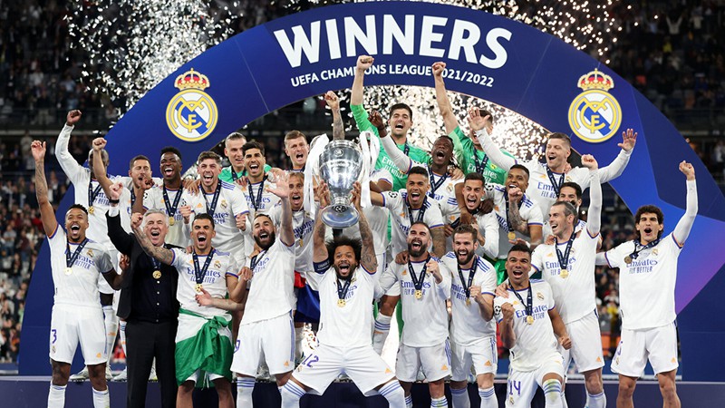 Real Madrid đã giành quán quân được bao nhiêu Cúp C1?